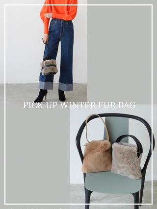 -Winter Fur Bag-