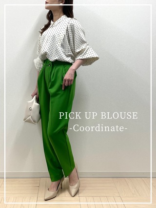 -PICK UP SPRING BLOUSE-