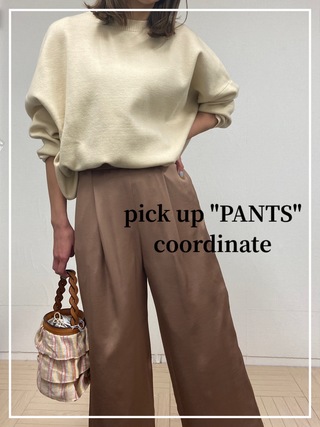 -pick up pants coordinate-